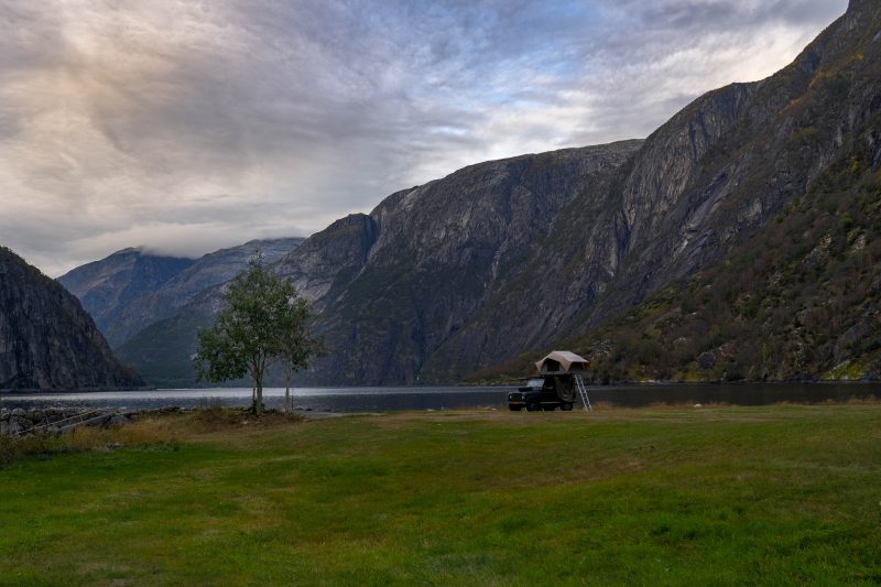 Norwegen, Am Øvjre Eidfjord