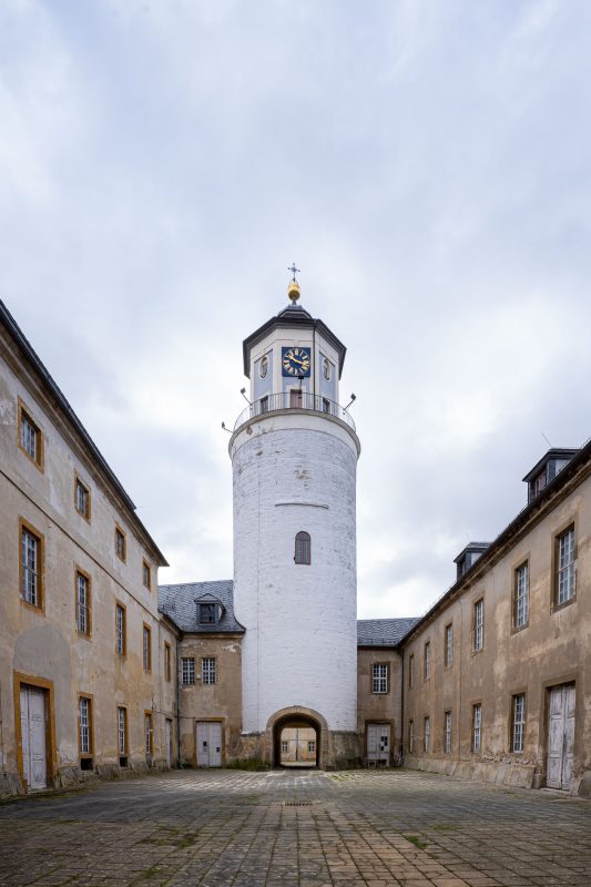 Schloss Crossen, der Turm