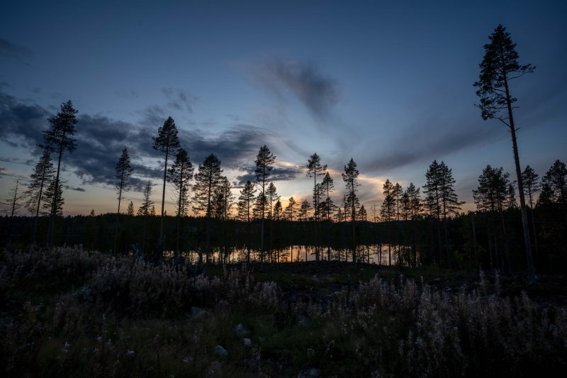 Schweden, nach dem Sonnenuntergang
