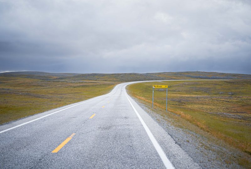 20 km zum Nordkap