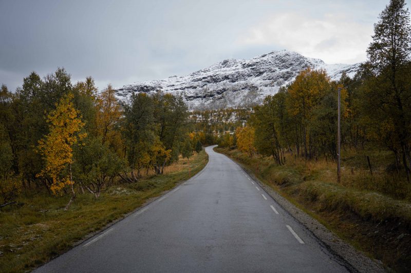 Gezuckerte Berggipfel