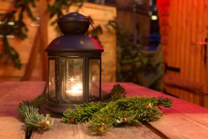 Auf dem Weihnachtsmarkt