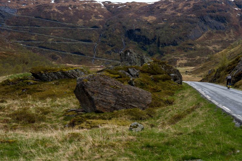 Vor dem Aufstieg zum Gaularfjellet