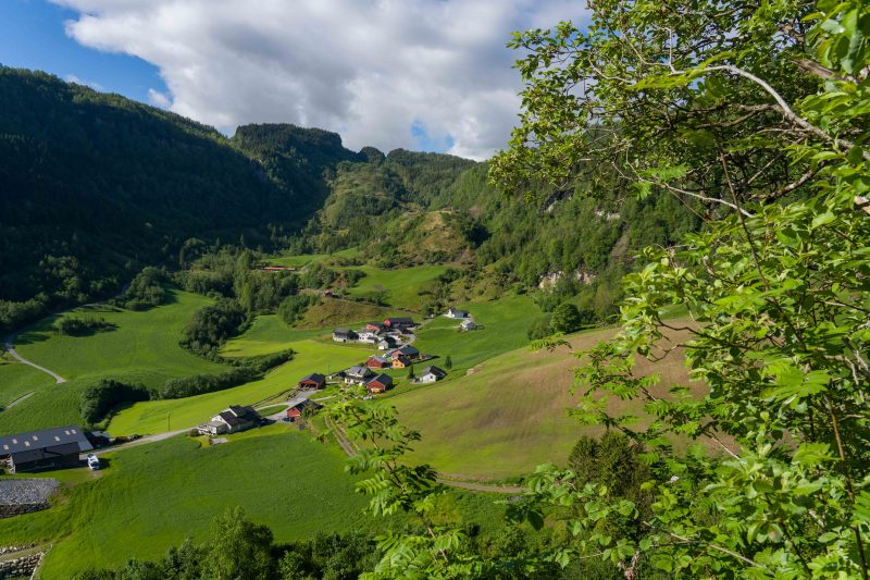 Aussicht vom alten Weg