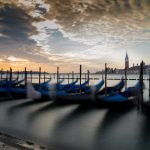 Venedig, Gondeln schräge