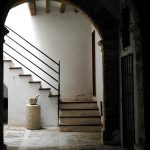 Blick in einen Innenhof