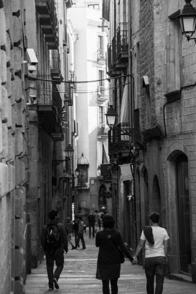 Die Gänge des Gotischen Viertels