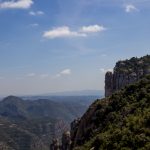 Aussicht vom Klosterberg Montserrat