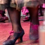 Tanzende Füsse