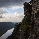 Blick ins Elbtal Basteiaussichtsfelsen , Blick ins Elbtal