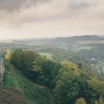 Burg Königstein, Blick ins Elbtal Burg Königstein