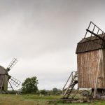 Öland, Windmühlen (Lerkaka kvarnar)