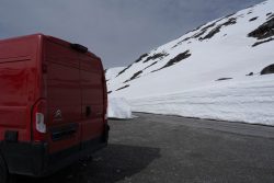 Gamle Strynefjellsvegen, zurück vom Nordkap