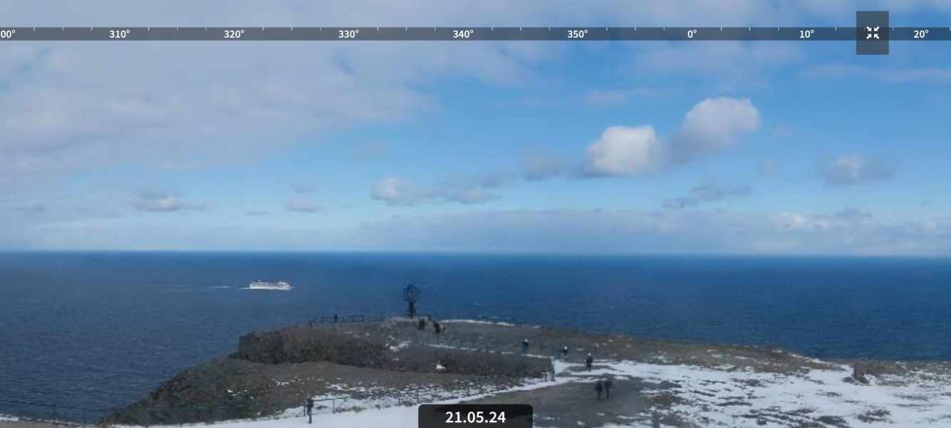Nordkap, Webcam 21.05.24