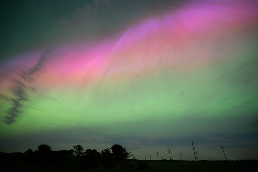 Polarlichter, Dänemark 10.05.24 Polarlichter, Dänemark 10.05.24