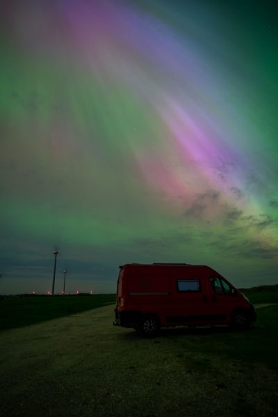 Polarlichter, Dänemark 10.05.24 Polarlichter, Dänemark 10.05.24