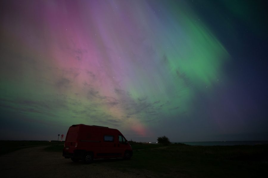 Polarlichter, Dänemark 10.05.24 Polarlichter, Dänemark 10.05.24