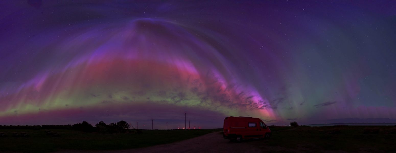 Polarlichter, Dänemark 10.05.24 Polarlichter, Dänemark 10.05.24