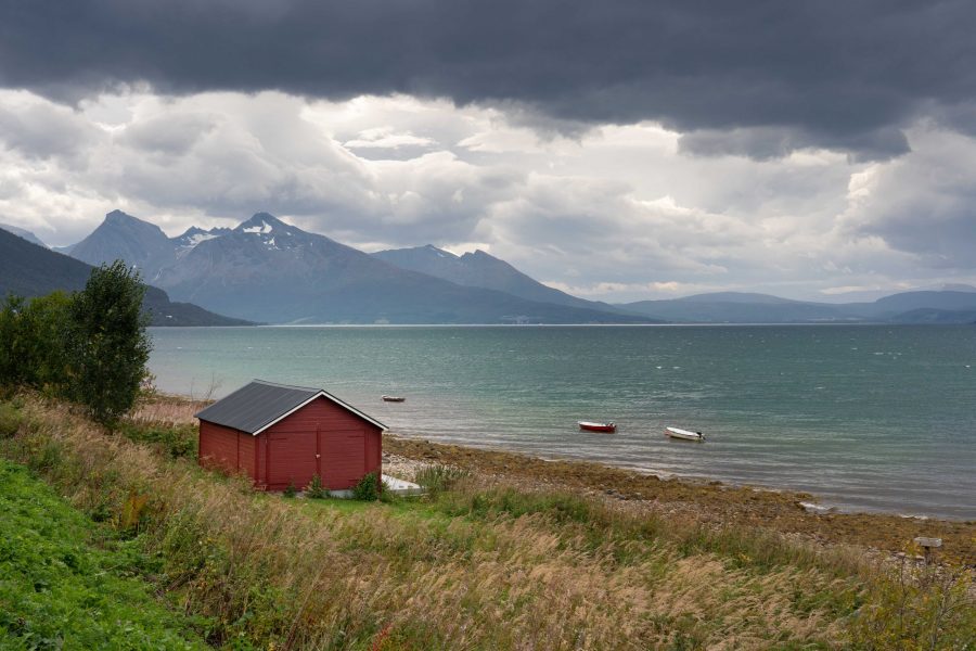 Unterwegs, Lyngenfjord
